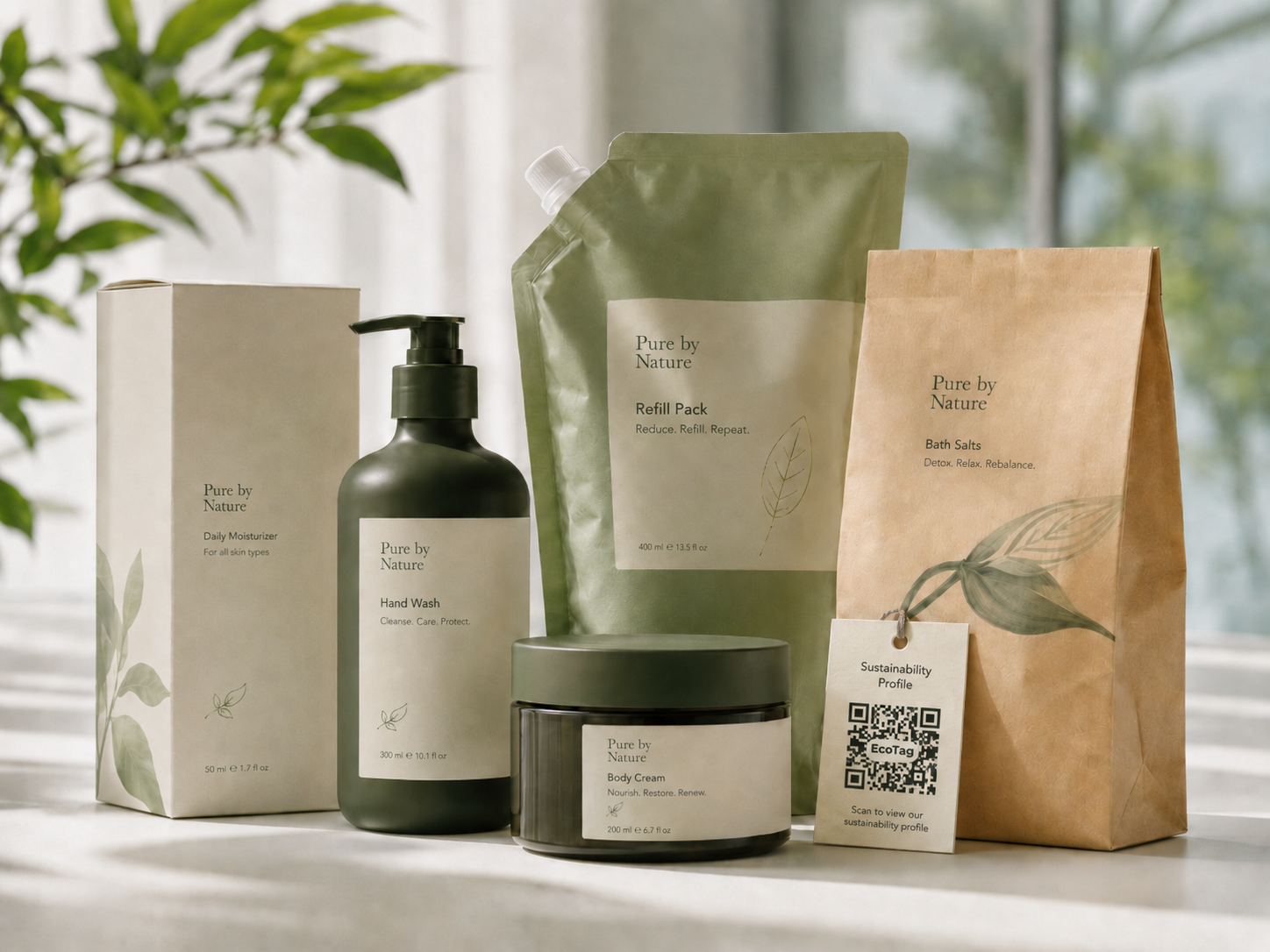 Product packaging sustainability disclosure